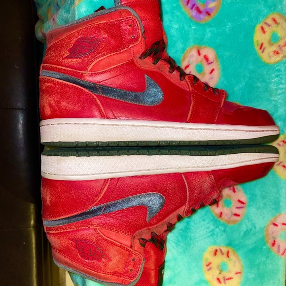 Nike Air Jordan 1 Retro Premium Red GUCCI (2013) main image 10